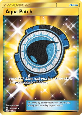 Aqua Patch 161/169 from Guardians Rising