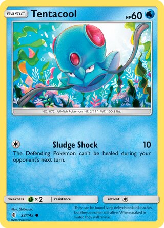 Tentacool 23/169 from Guardians Rising