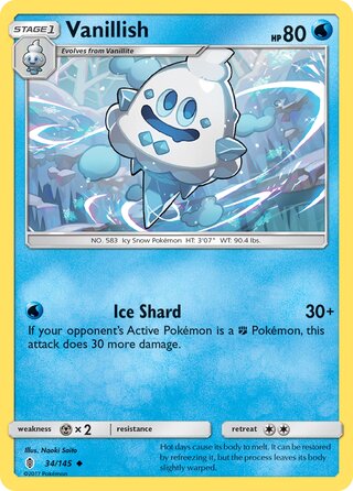Vanillish 34/169 from Guardians Rising