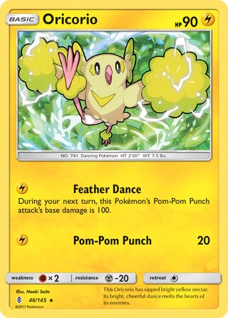 Oricorio 46/169 from Guardians Rising