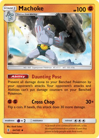 Machoke 64/169 from Guardians Rising