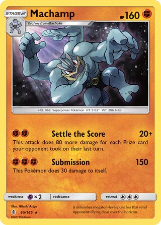 Machamp 65/169 from Guardians Rising