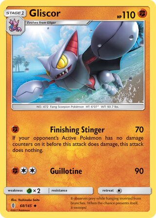 Gliscor 68/169 from Guardians Rising