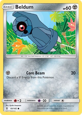 Beldum 83/169 from Guardians Rising