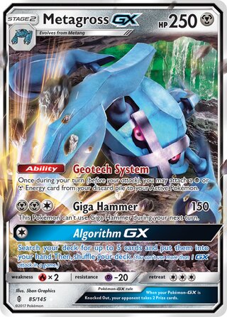 Metagross-GX 85/169 from Guardians Rising