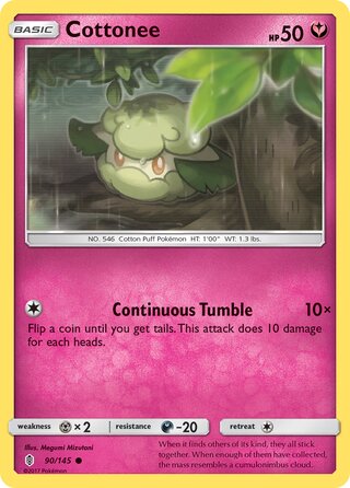 Cottonee 90/169 from Guardians Rising