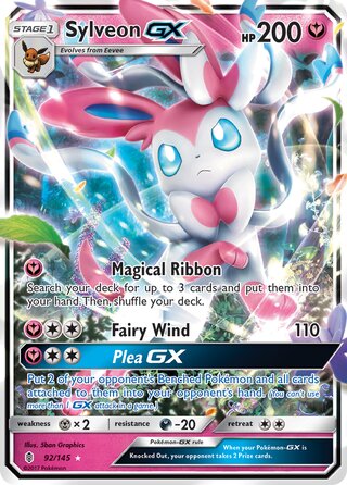 Sylveon-GX 92/169 from Guardians Rising