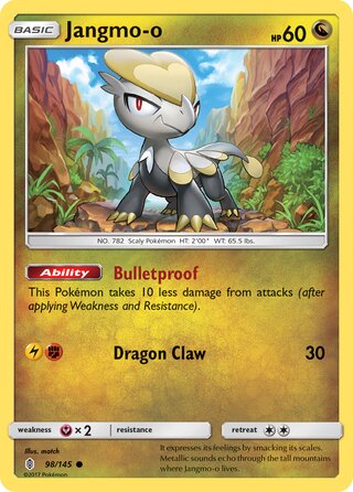Jangmo-o 98/169 from Guardians Rising