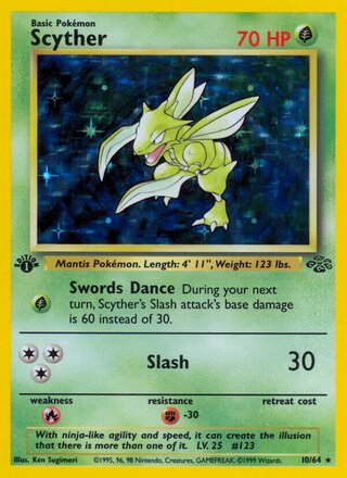 Scyther 10/64 from Jungle