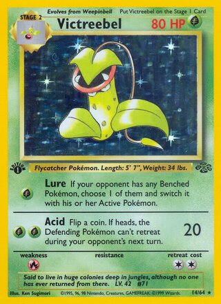Victreebel 14/64 from Jungle