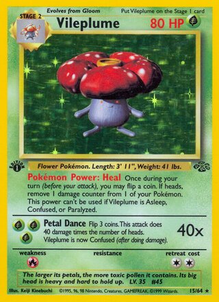 Vileplume 15/64 from Jungle