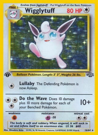 Wigglytuff 16/64 from Jungle