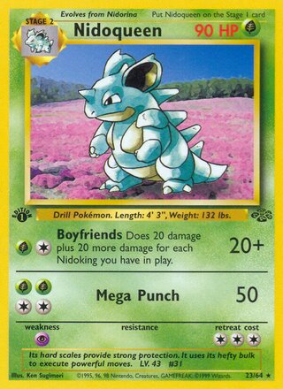 Nidoqueen 23/64 from Jungle