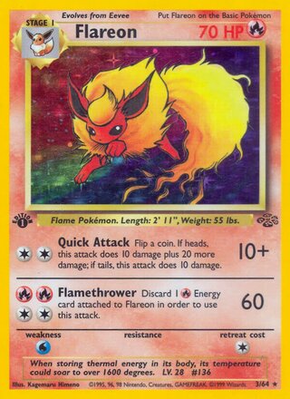 Flareon 3/64 from Jungle