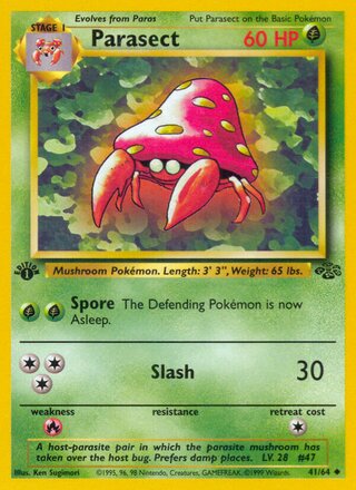 Parasect 41/64 from Jungle