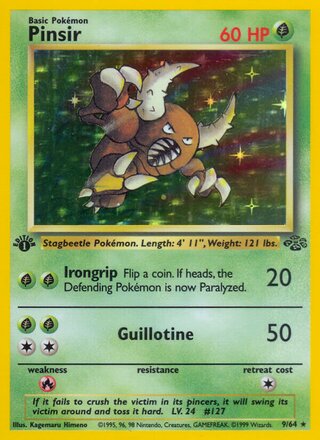 Pinsir 9/64 from Jungle