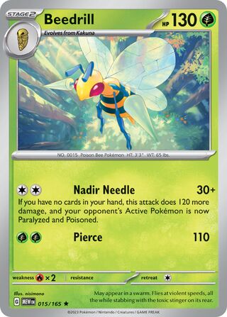 Beedrill 15/207 from Scarlet & Violet 151