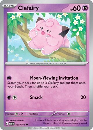 Clefairy 35/207 from Scarlet & Violet 151