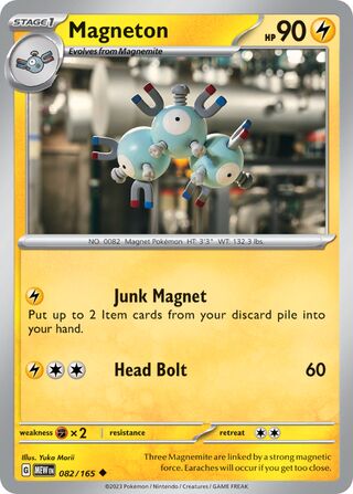 Magneton 82/207 from Scarlet & Violet 151