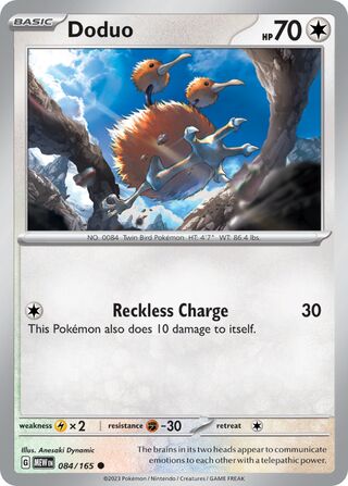 Doduo 84/207 from Scarlet & Violet 151