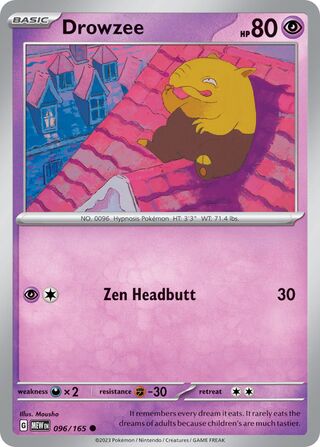Drowzee 96/207 from Scarlet & Violet 151