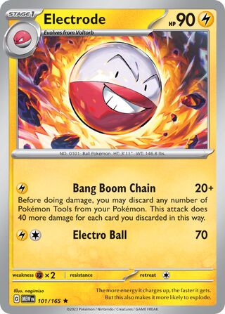 Electrode 101/207 from Scarlet & Violet 151