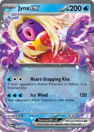 Jynx ex 124/207 from Scarlet & Violet 151