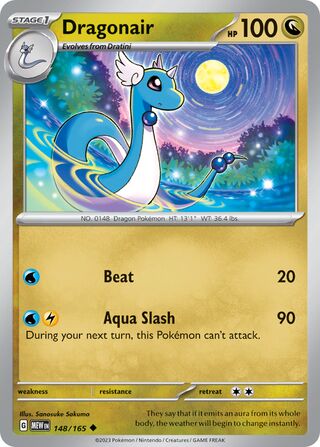 Dragonair 148/207 from Scarlet & Violet 151