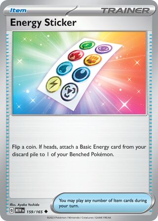 Energy Sticker 159/207 from Scarlet & Violet 151