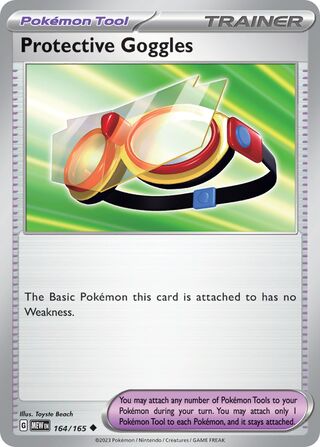 Protective Goggles 164/207 from Scarlet & Violet 151