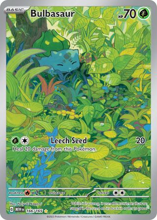 Bulbasaur 166/207 from Scarlet & Violet 151