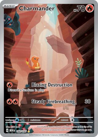 Charmander 168/207 from Scarlet & Violet 151