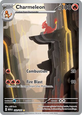 Charmeleon 169/207 from Scarlet & Violet 151