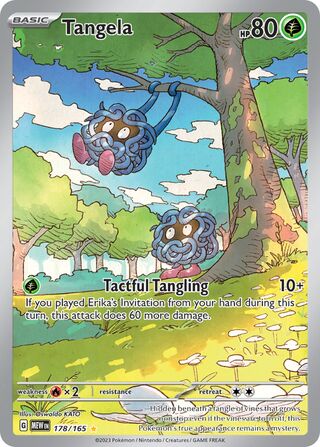 Tangela 178/207 from Scarlet & Violet 151