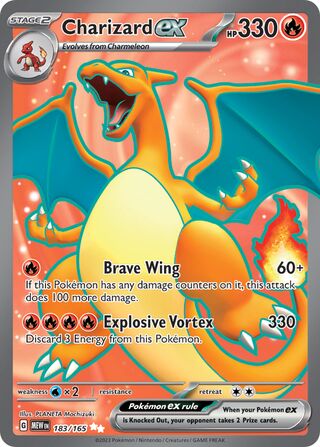 Charizard ex 183/207 from Scarlet & Violet 151