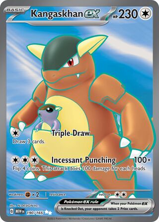 Kangaskhan ex 190/207 from Scarlet & Violet 151