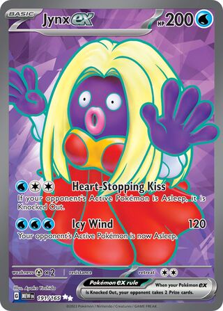 Jynx ex 191/207 from Scarlet & Violet 151