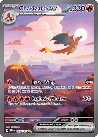 Charizard ex 199/207 from Scarlet & Violet 151