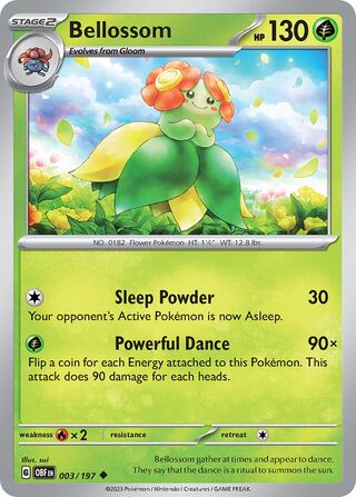 Bellossom 3/230 from Obsidian Flames