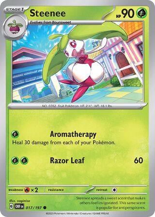 Steenee 17/230 from Obsidian Flames