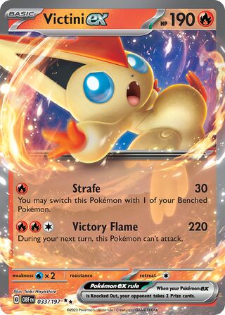 Victini ex 33/230 from Obsidian Flames