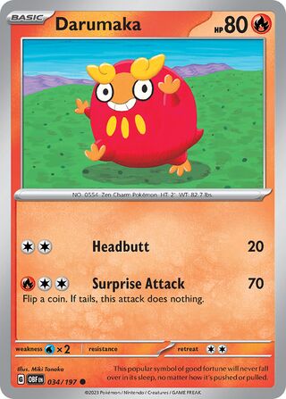 Darumaka 34/230 from Obsidian Flames