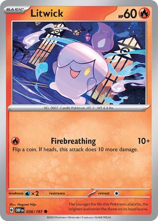 Litwick 36/230 from Obsidian Flames