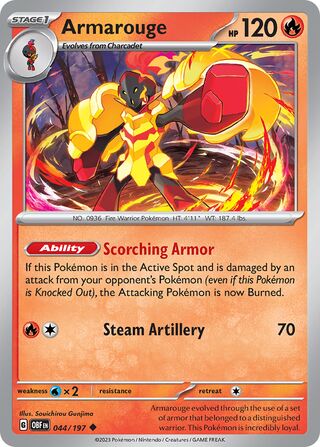 Armarouge 44/230 from Obsidian Flames