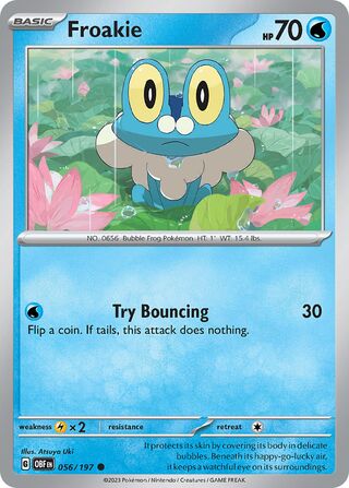 Froakie 56/230 from Obsidian Flames