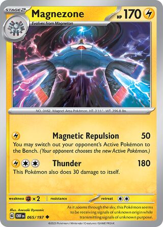 Magnezone 65/230 from Obsidian Flames