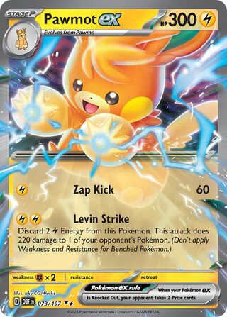 Pawmot ex 73/230 from Obsidian Flames
