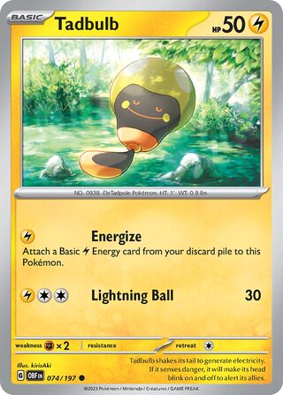 Tadbulb 74/230 from Obsidian Flames