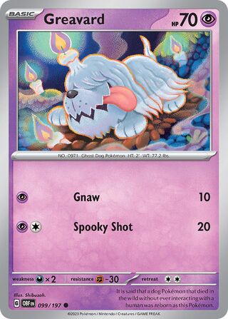Greavard 99/230 from Obsidian Flames