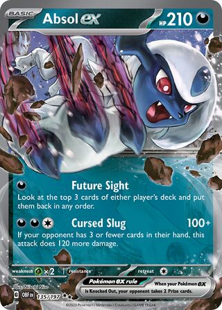Absol ex 135/230 from Obsidian Flames